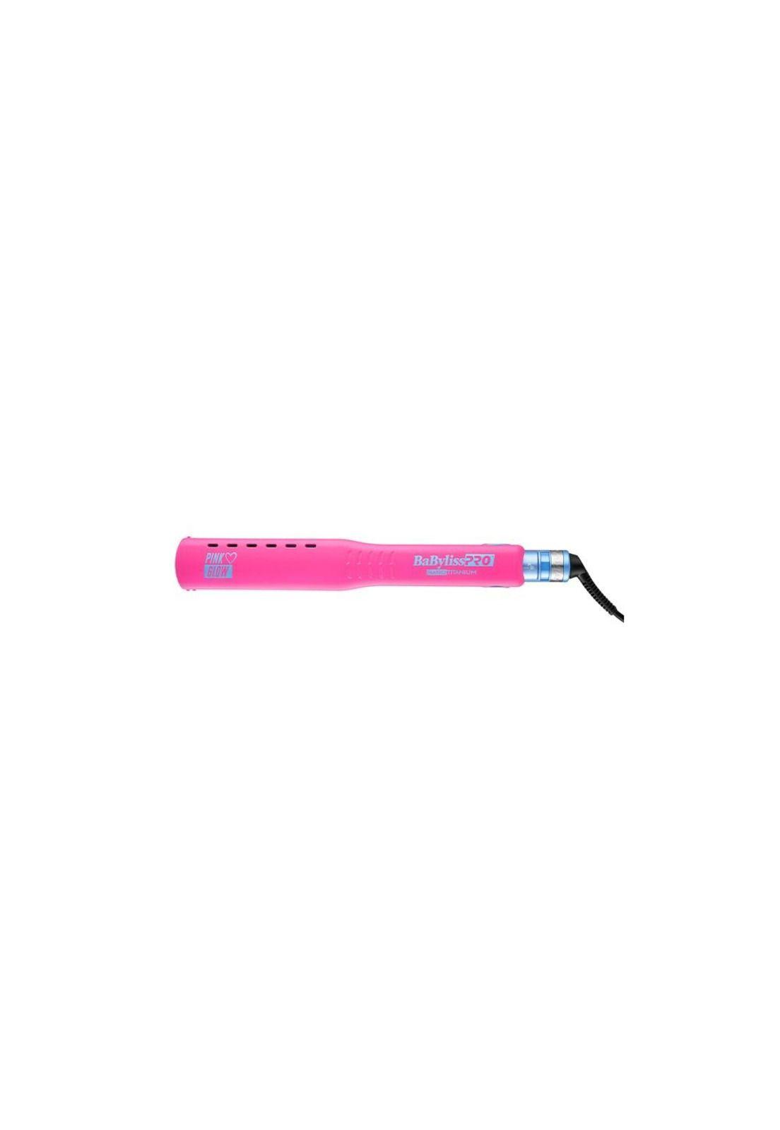 Plancha BabylissPro Nano Titanium Pink Glow 1 1/2 38MM-3