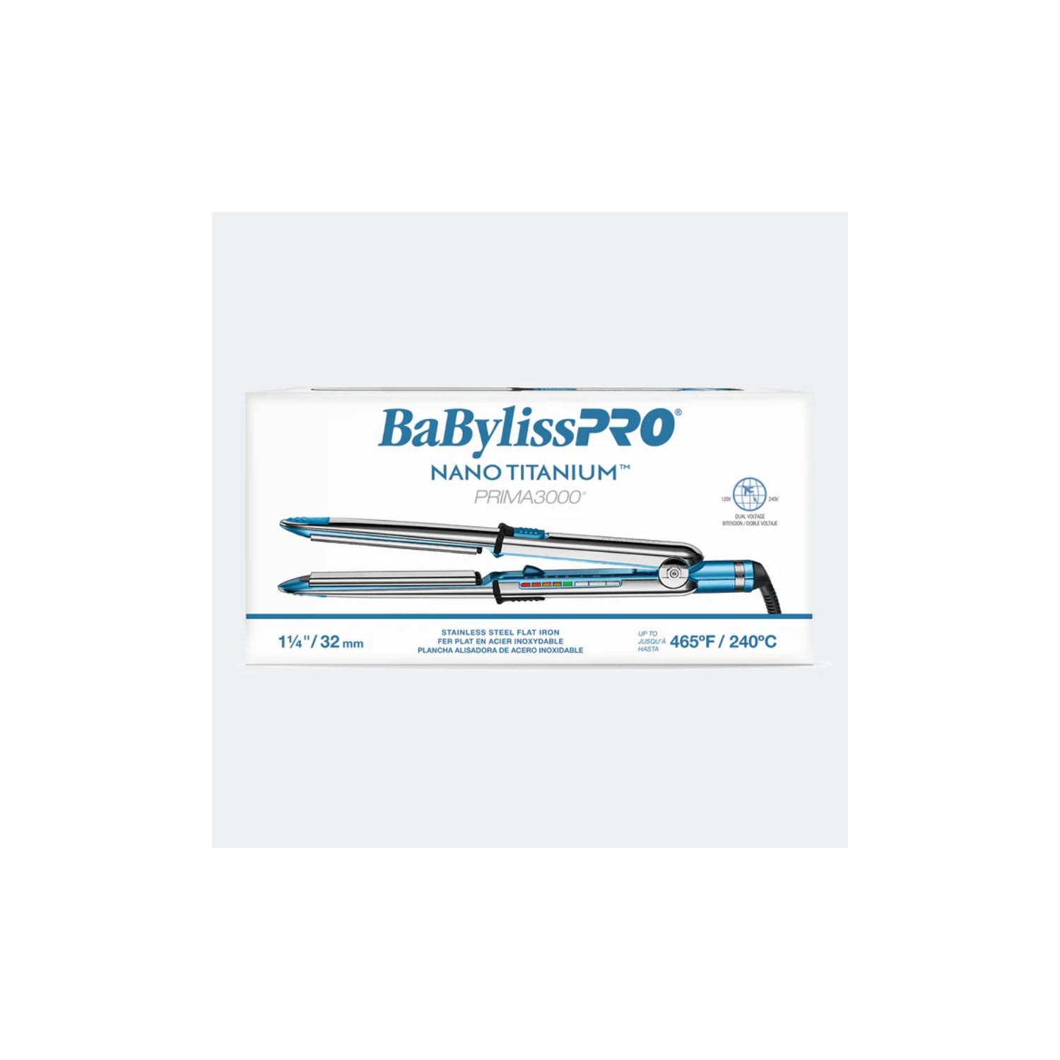 Alisador Plancha Babyliss Nano Titanium Óptima 3000 1 1/4-2