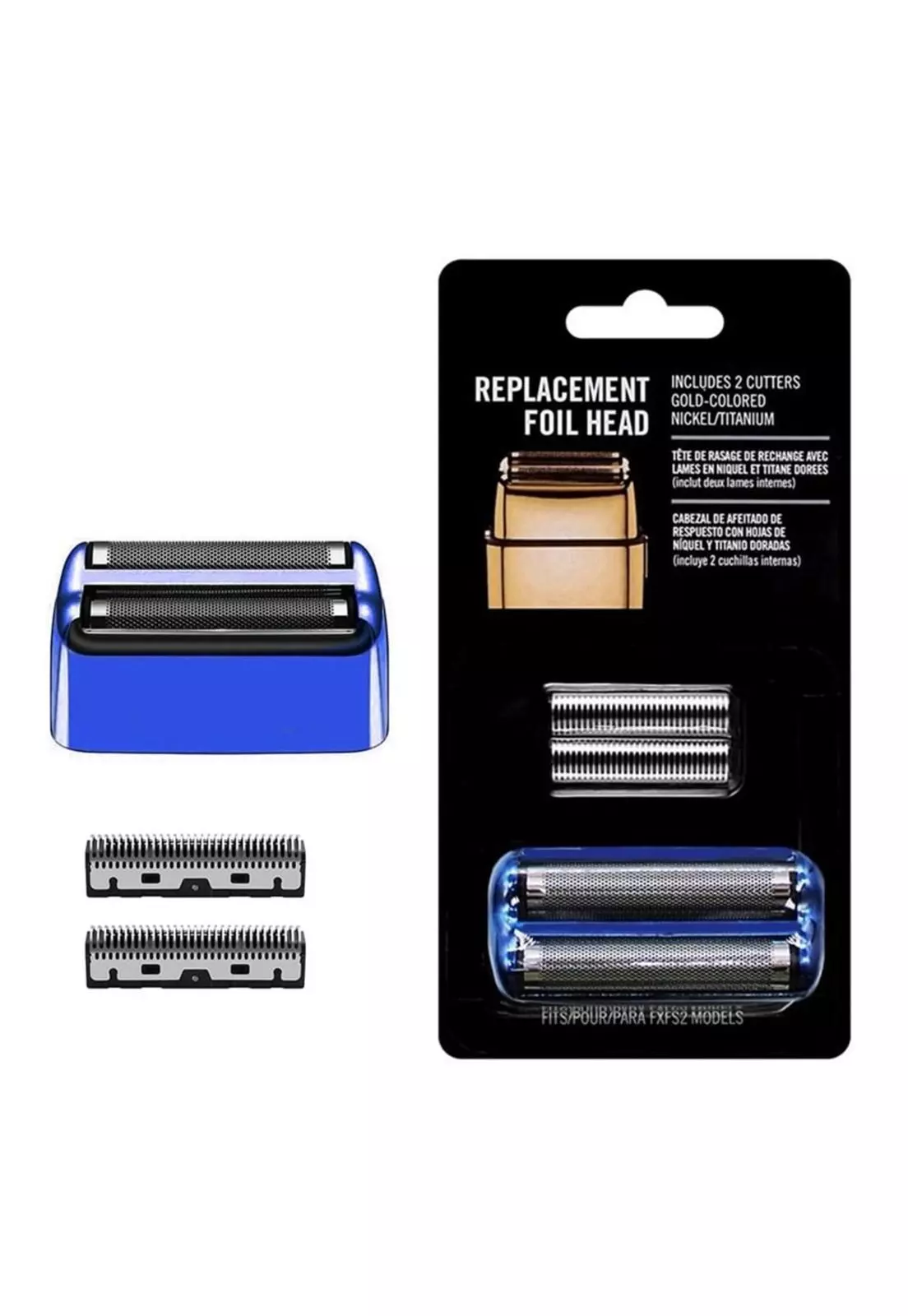 Repuesto Alternativo Para Shaver Babyliss Fx02 Azul-0