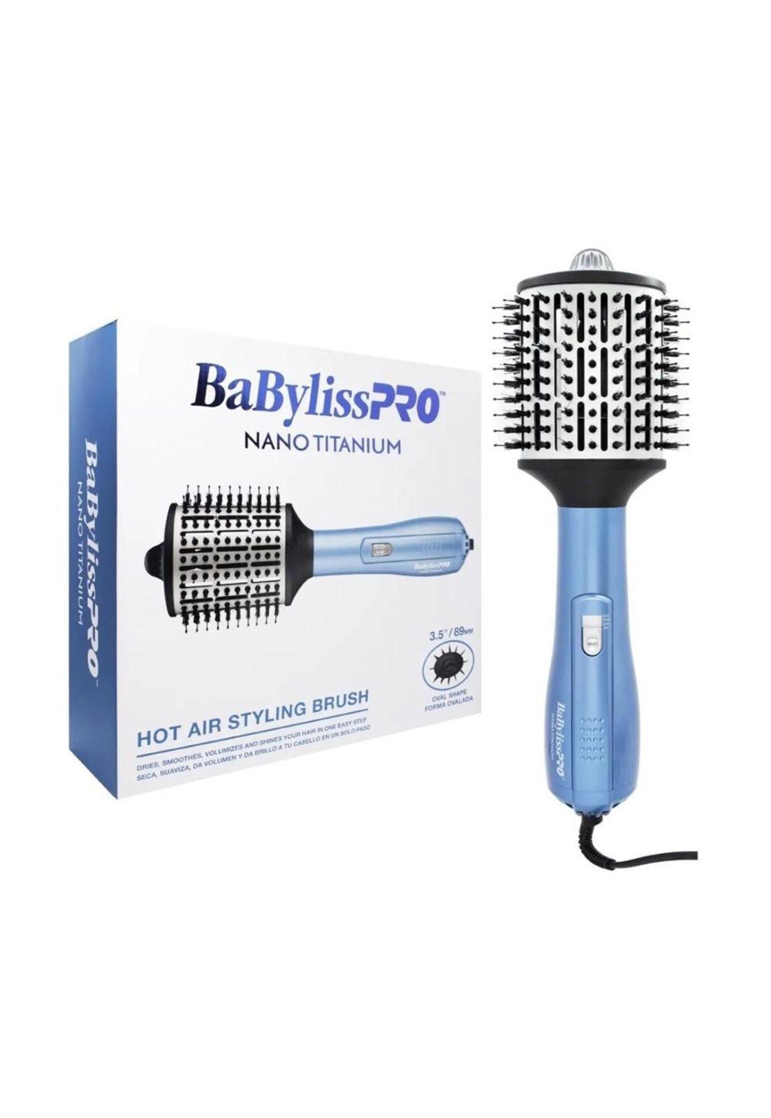 Babyliss Titanium Cepillo Secador Voluminizador De Pelo 89mm-0