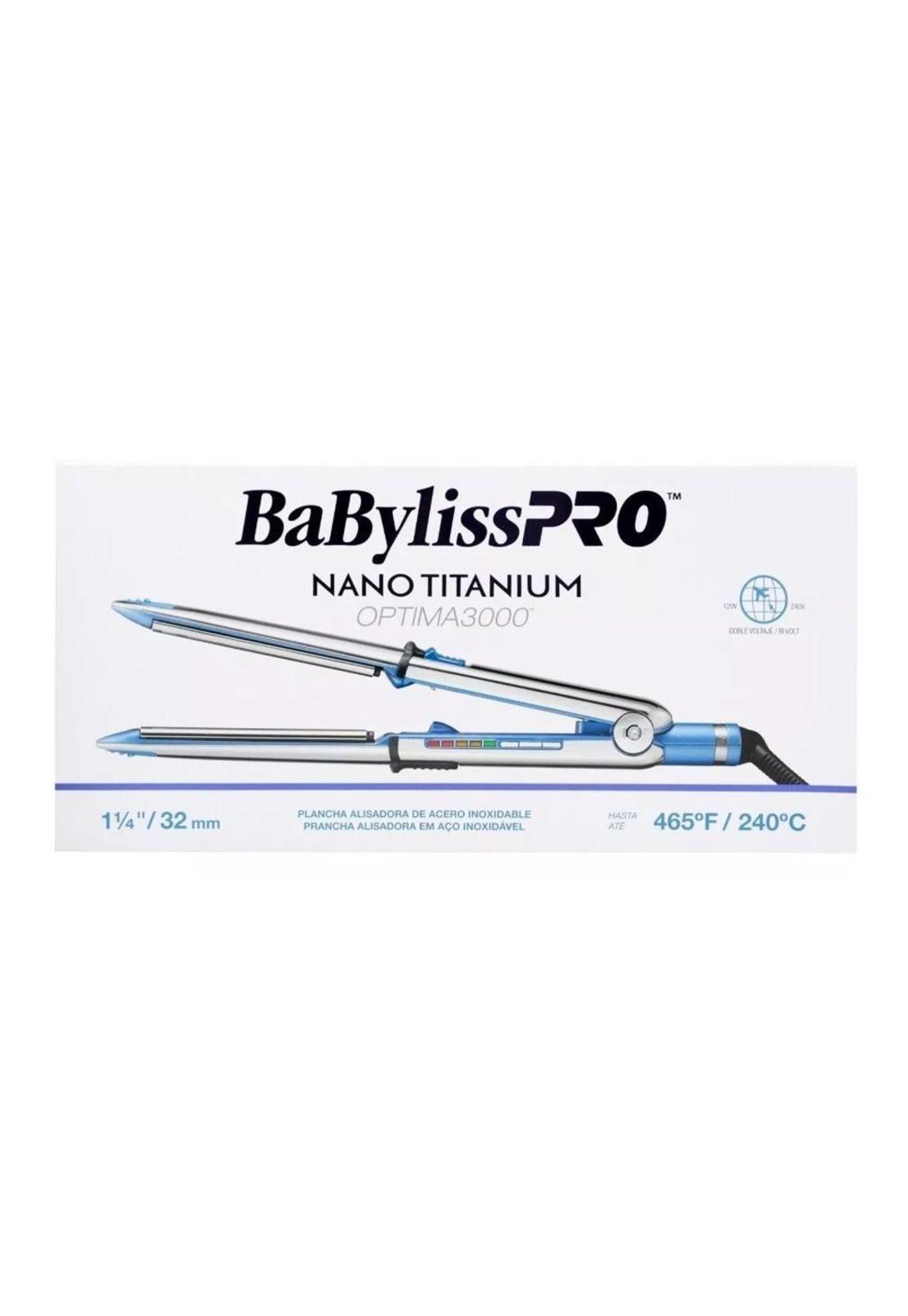 Babyliss Pro Alisador Plancha Optima 3000 Bivoltaje-4