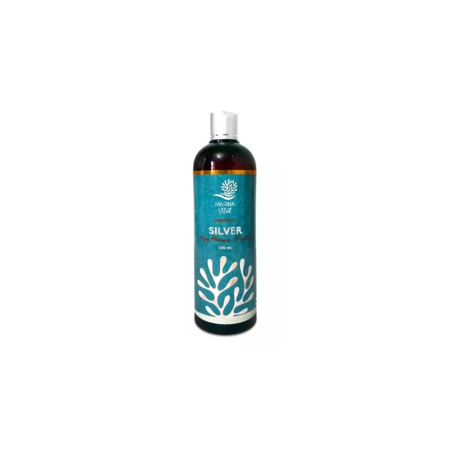 Marina Vital Shampoo Silver Con Algas Marinas 500 ml-1