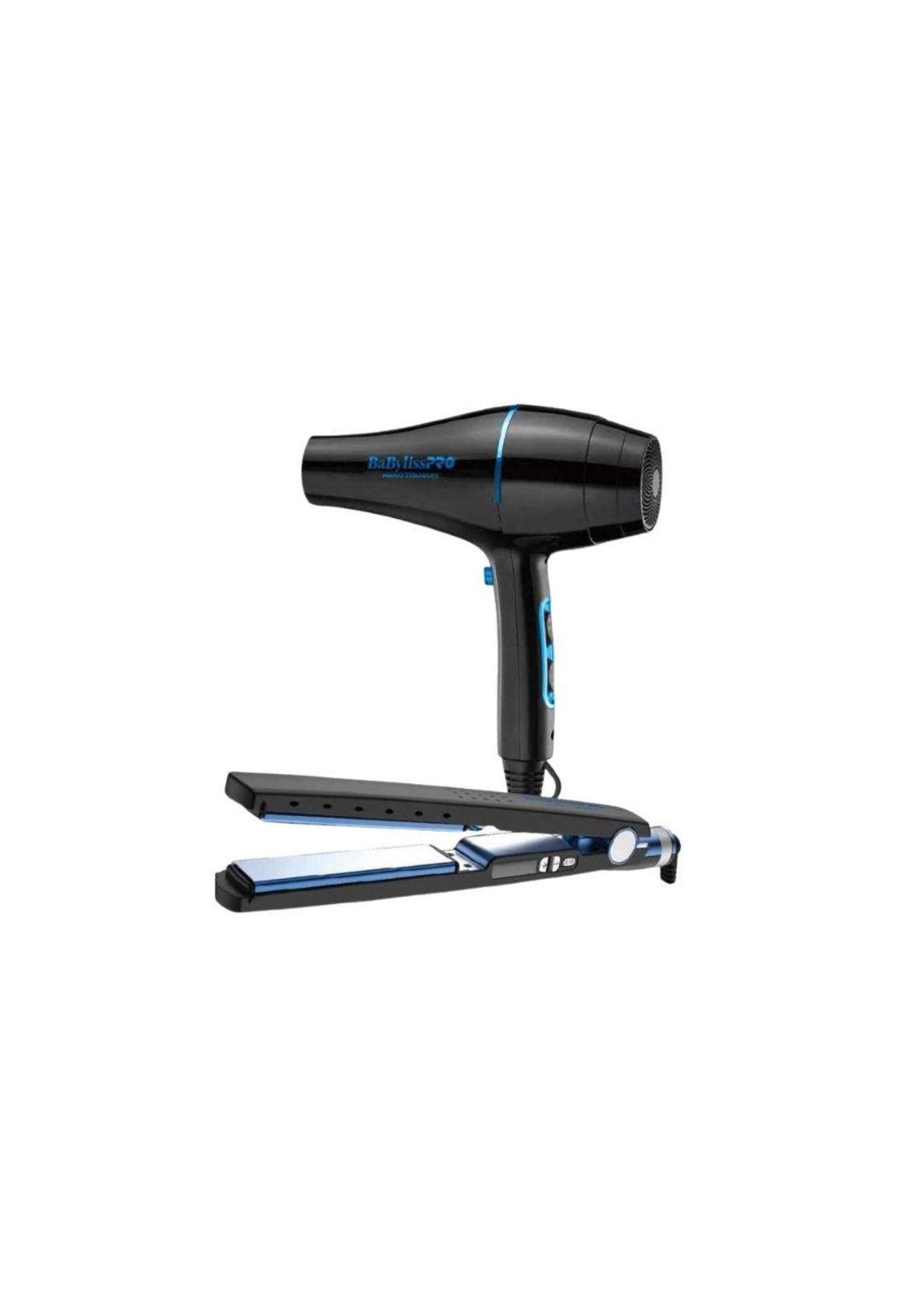 Kit Combo BabylissPro Plancha Iónica 4091 y Secador Nano 2000W-5
