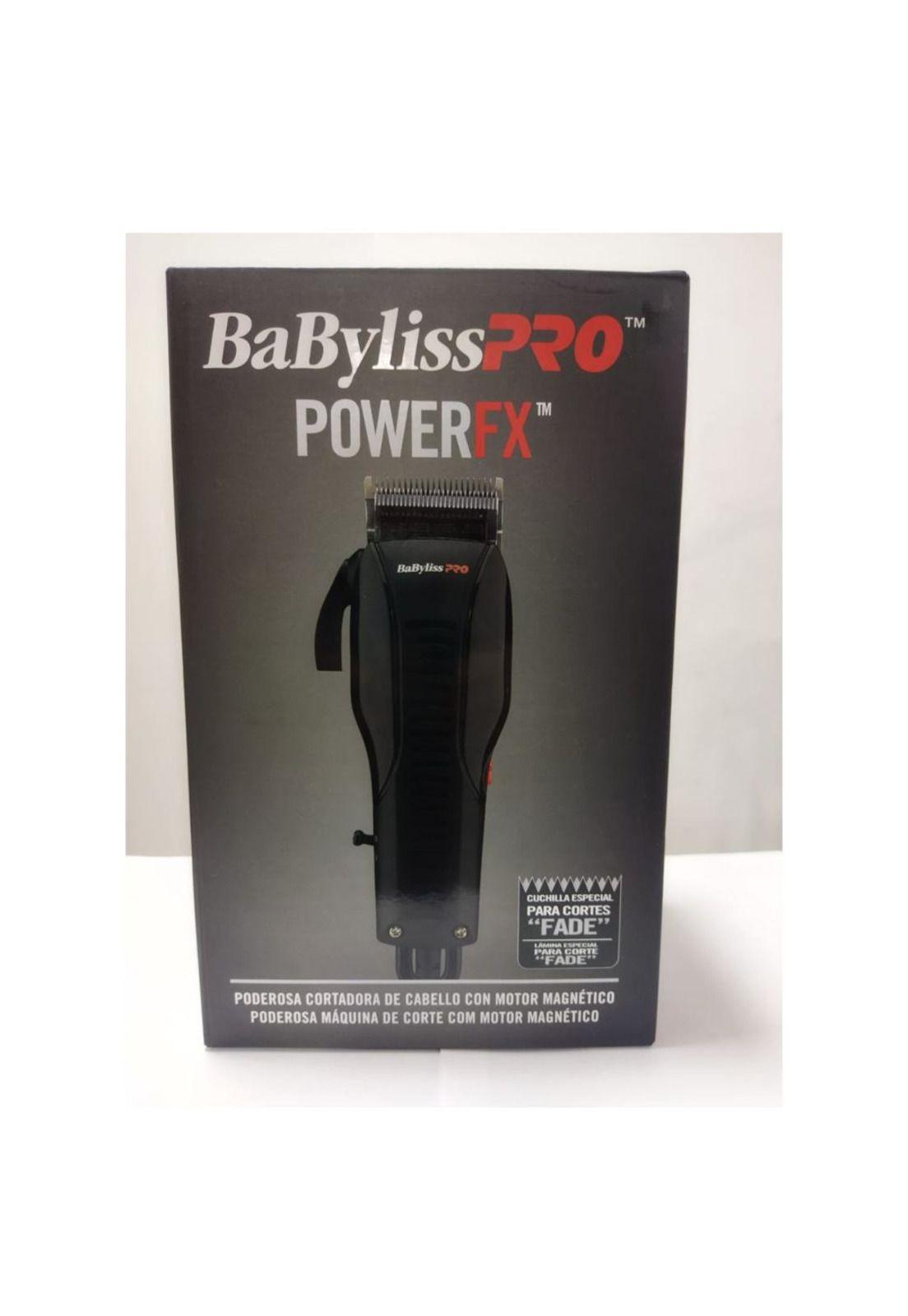 Máquina De Corte Babyliss Profesional Power Fx black Cuchilla Fade-2