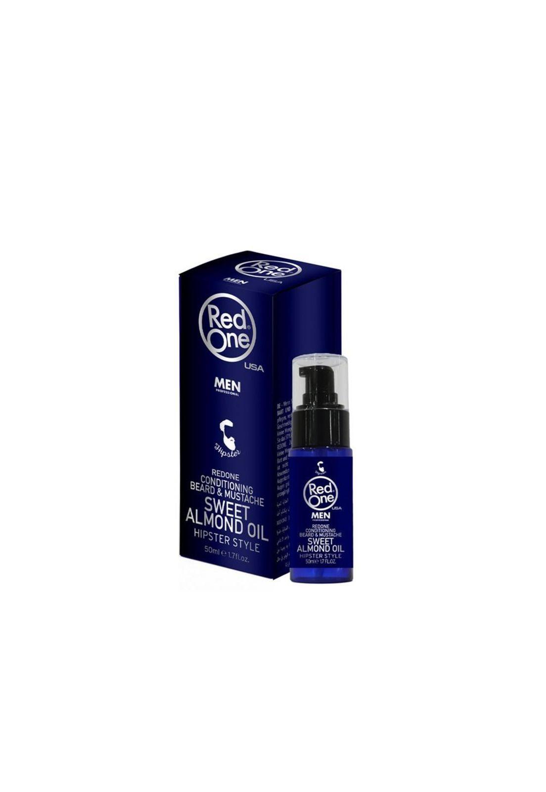 Aceite Barba Red One Sweet Almond Oil 50 ml-0