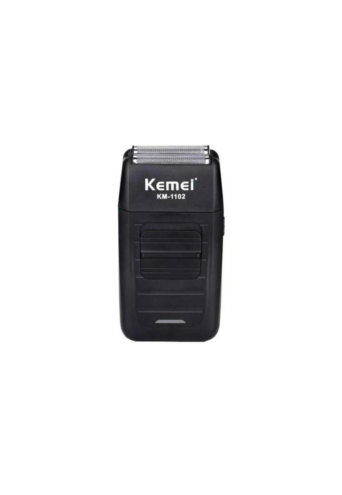 Máquina Afeitadora Kemei KM-1102 Negra Shaver 110V/220V-0