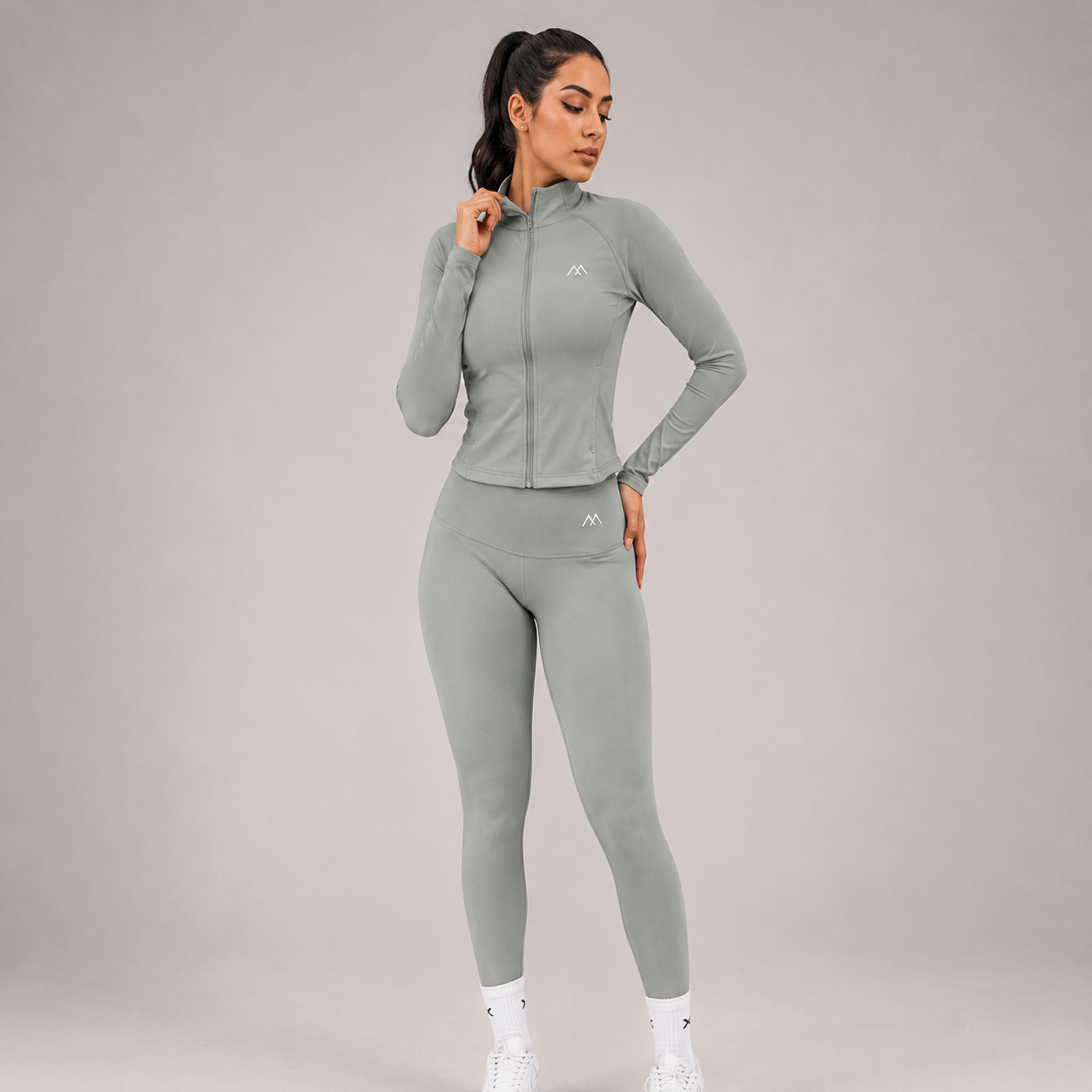 Conjunto Deportivo Premiun Chaqueta Con Cierre + Calza-2