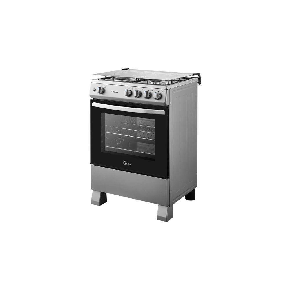 Cocina a Gas 4 Quemadores 24inch Silver-0