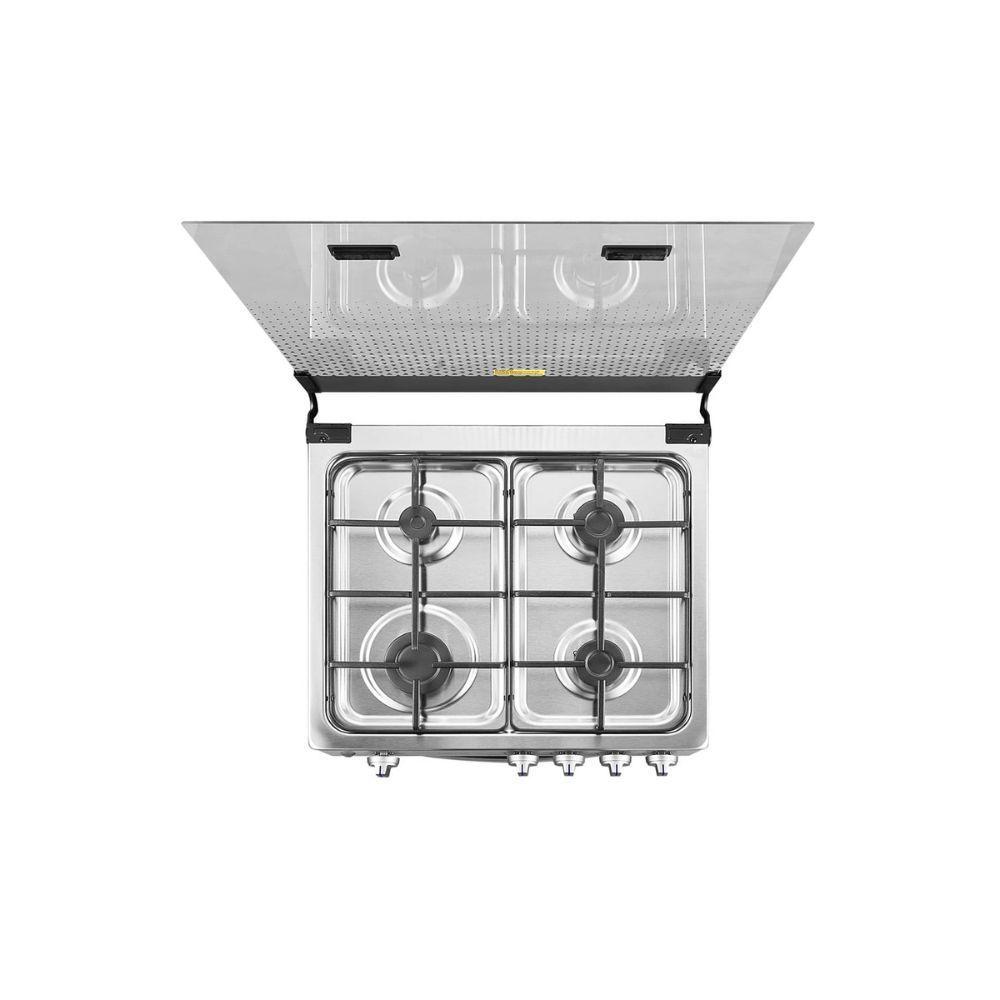 Cocina a Gas 4 Quemadores 24inch Silver-2