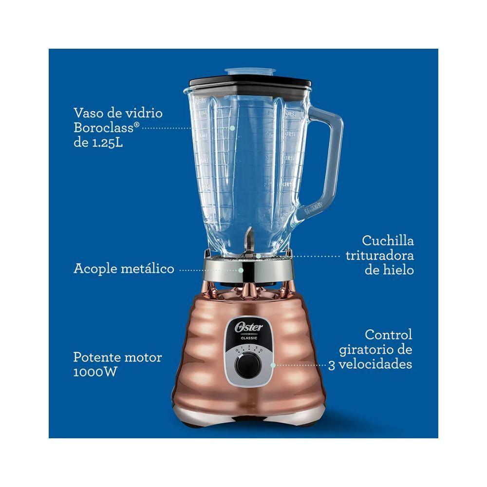 Licuadora cl sica Oster cobre con perilla-5