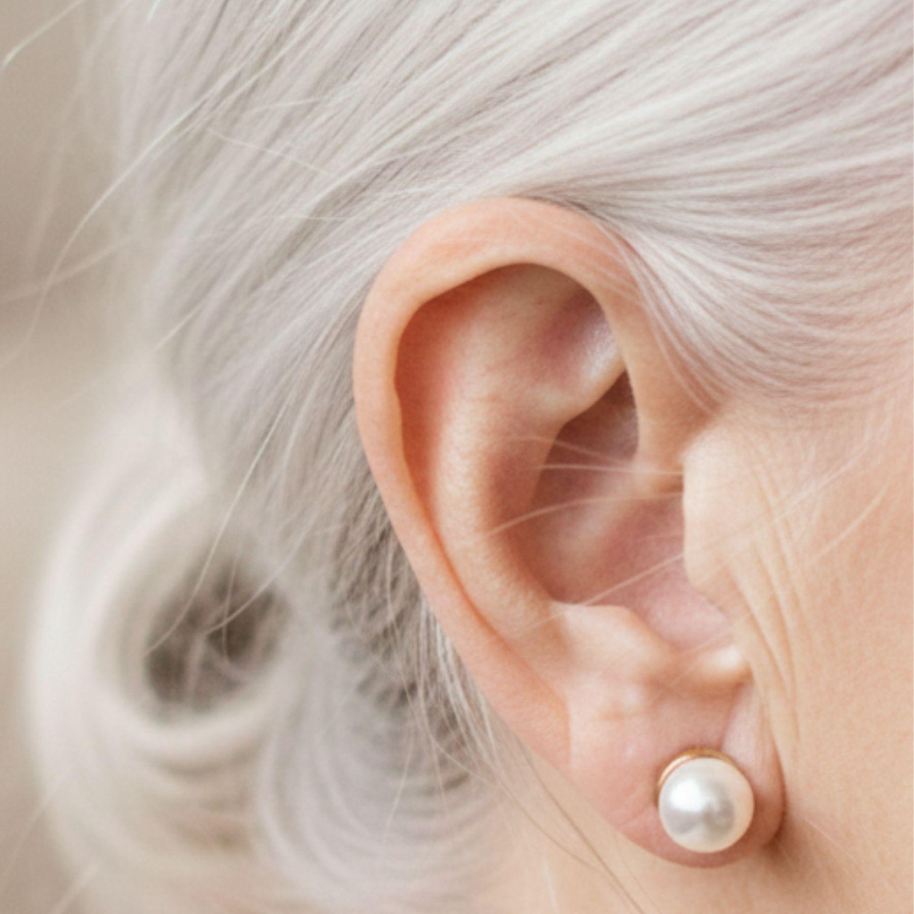 Aros Perla Casquillo 5mm No2 Oro 14k -4