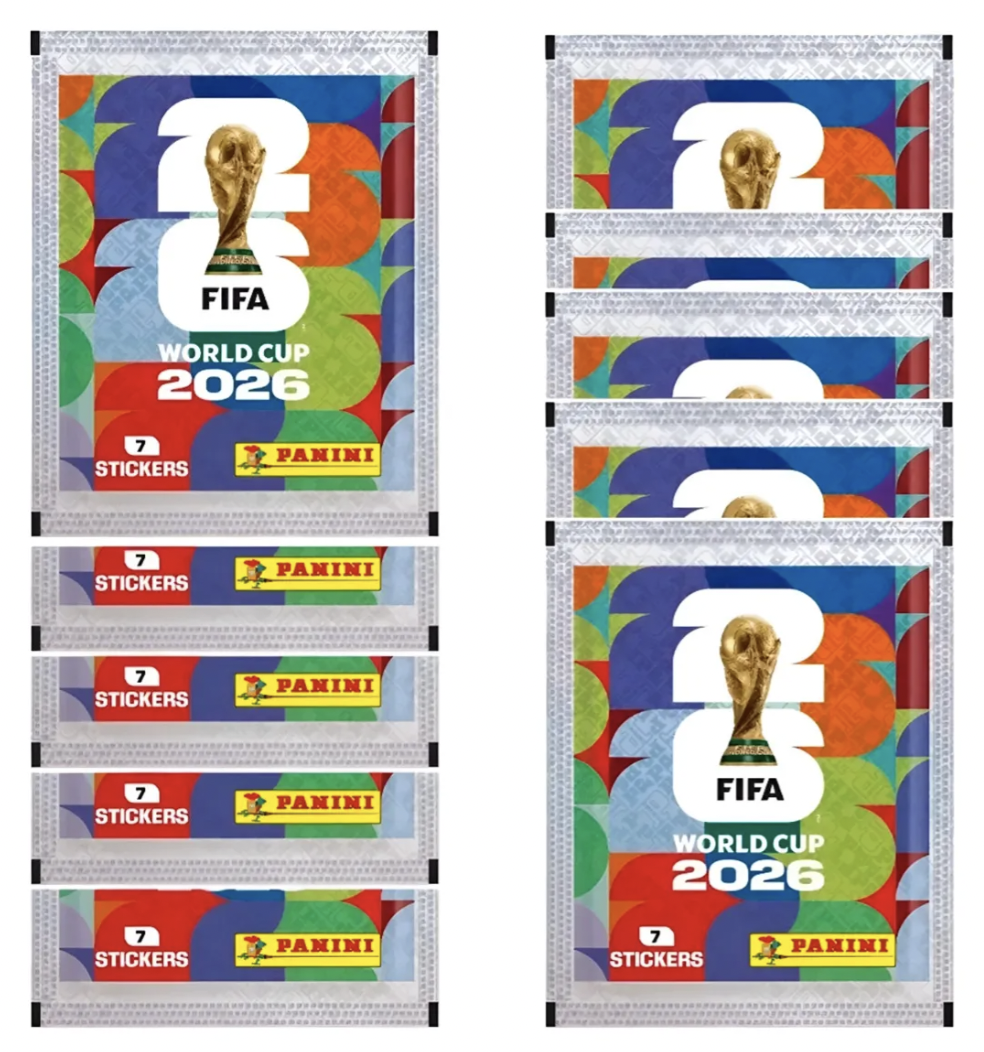 Pack Álbum Oficial Mundial 2026 + 10 Sobres Panini-5