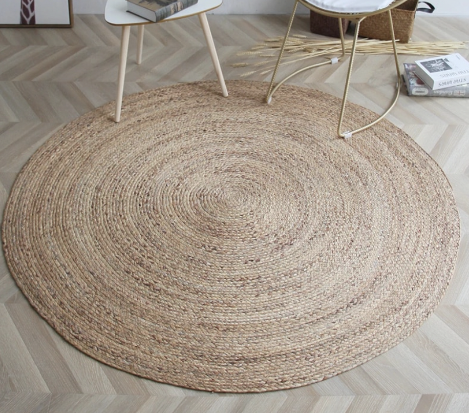 ALFOMBRA REDONDA YUTE INDI 1.80CM DIAMETRO-1