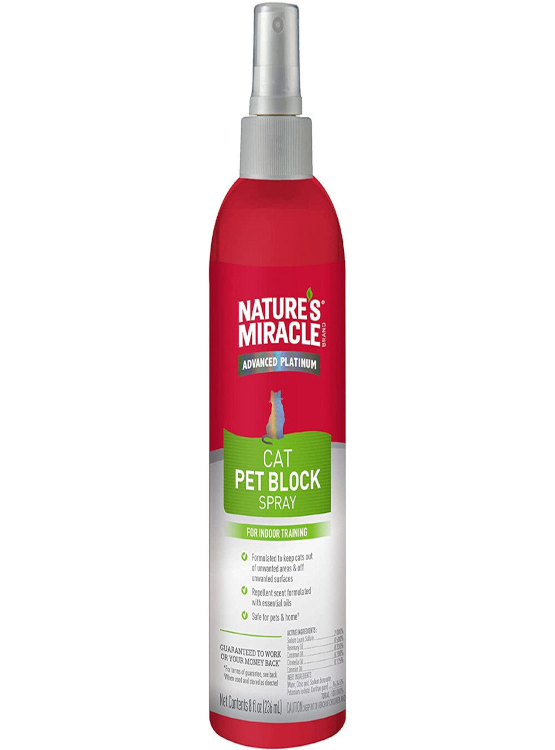 Repelente Pet Block Gato 236 ml Natures Miracle-0