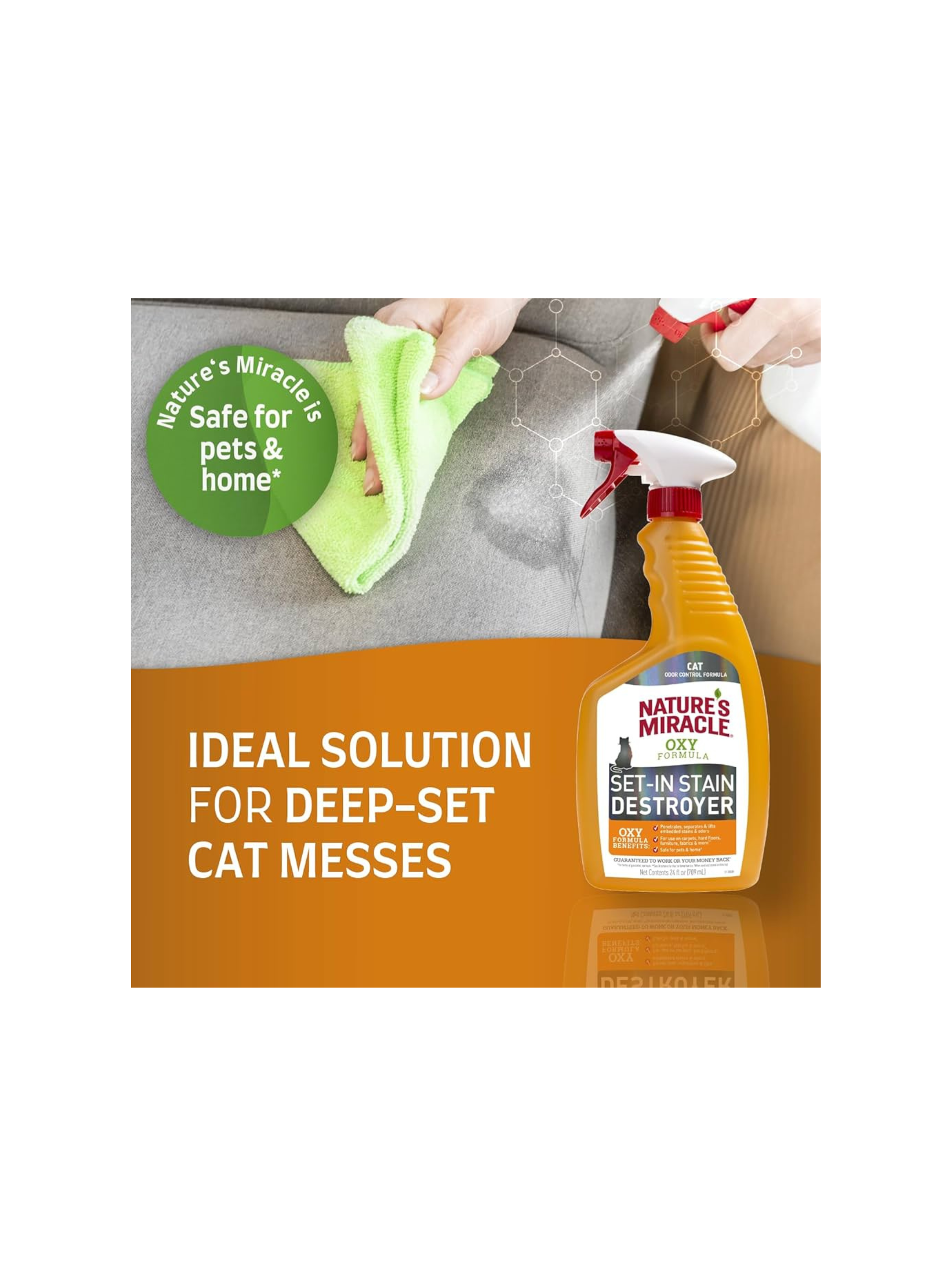 Desinfectante Machas y Olores Oxy Gato Natures Miracle-1
