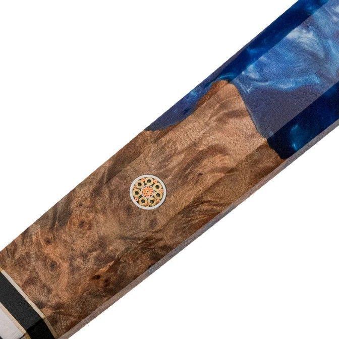 Cuchillo Damascus Azul 8"-4