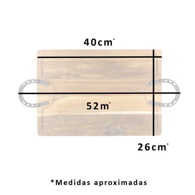 Tabla Rústica Parrillero (con Herraduras)-2