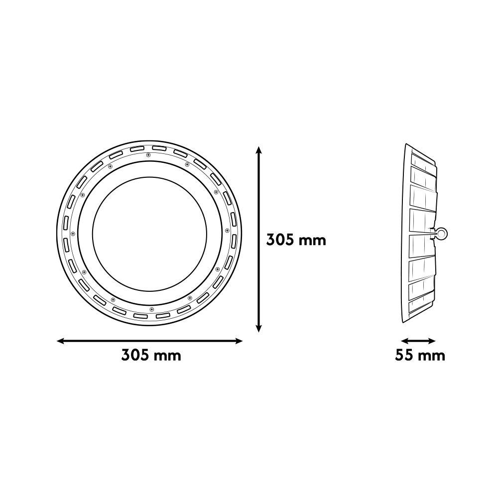 CAMPANA UFO LED DAUMER ECO SLIM 200W IP65-2