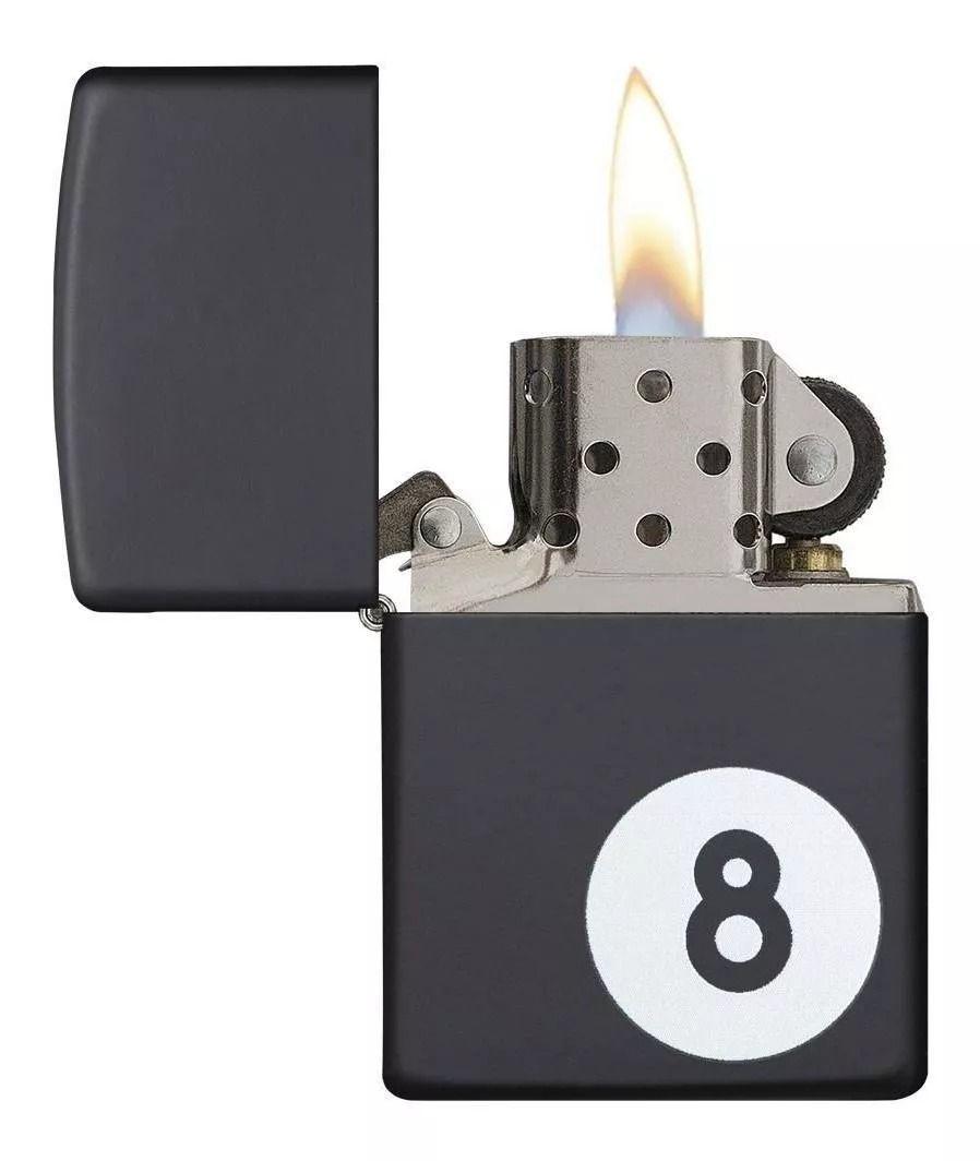 Encendedor Zippo Billiards Negro-2