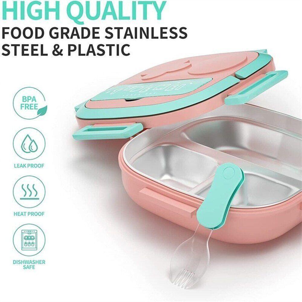 Lonchera Japonesa portátil para niños ROSA Tedemei-1