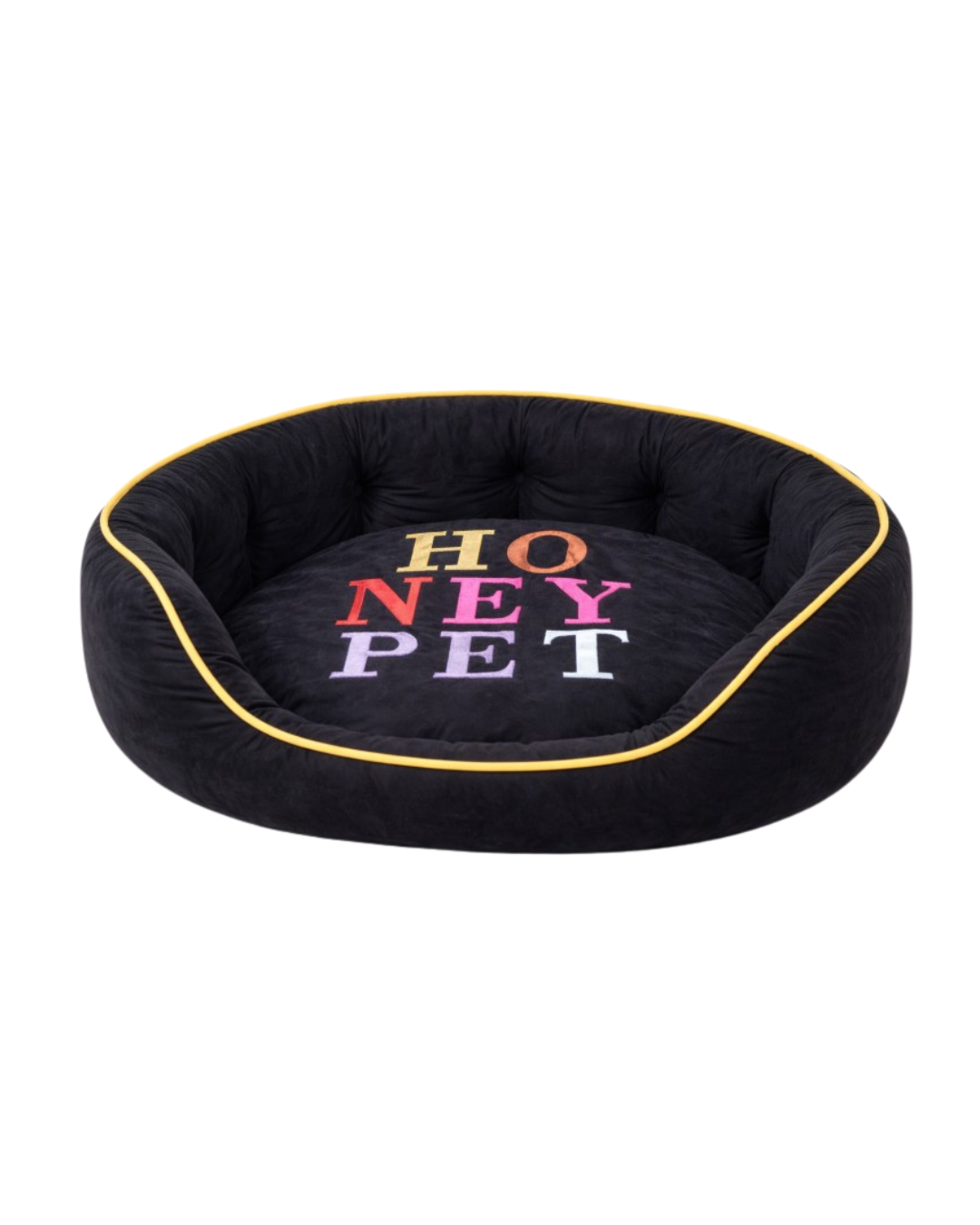 CAMA PARA PERRO MEDIANA NEGRA-2