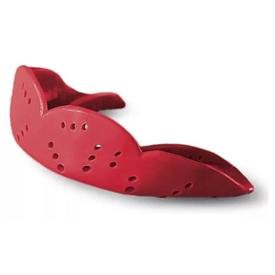 Protector Bucal Flat Aero. +10 Años. Altura 1,5 - 1,8m Rugby rojo-0