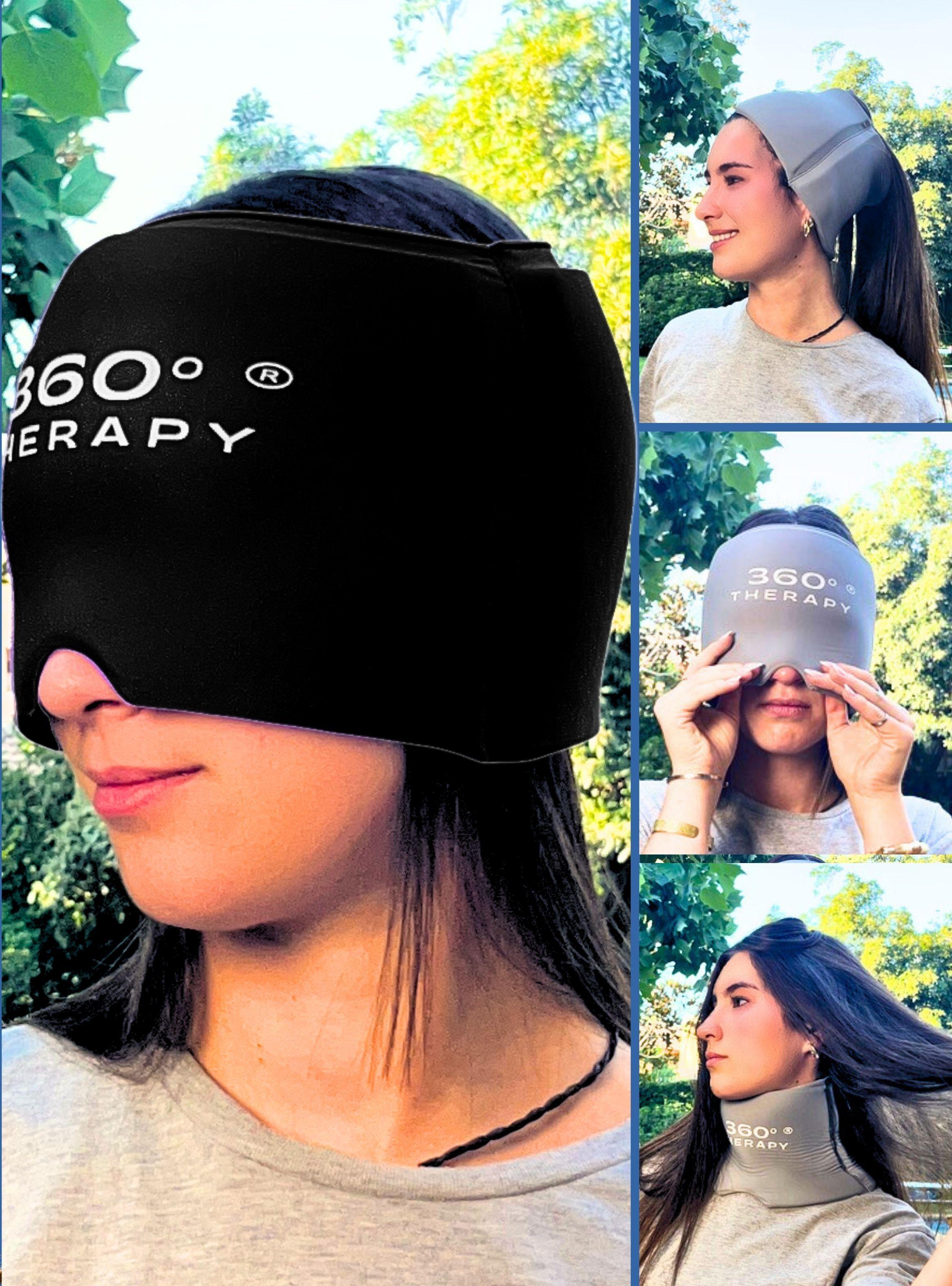 Gorro de Terapéutico de Gel para Alivio de Migraña-2