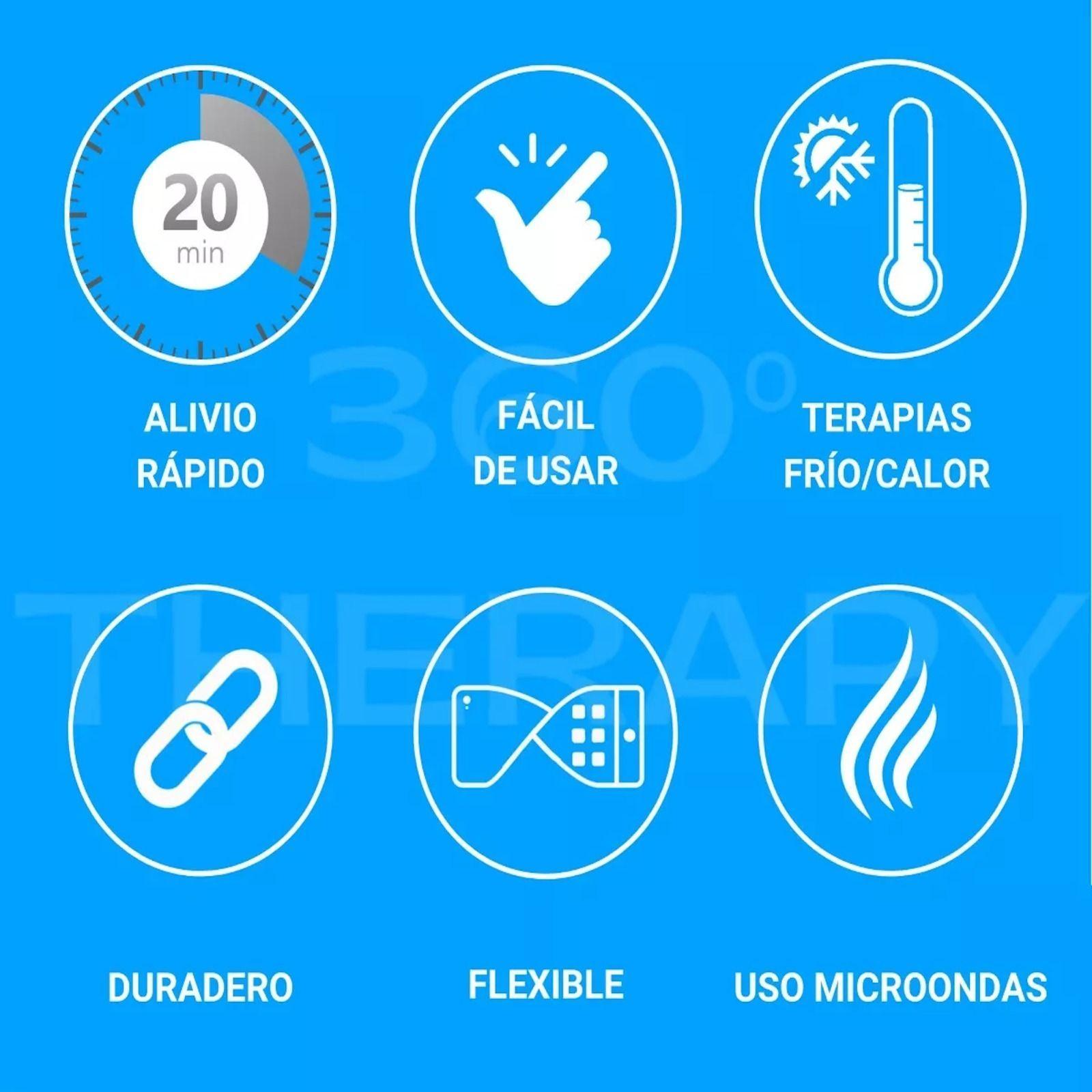 Gorro de Terapéutico de Gel para Alivio de Migraña-6