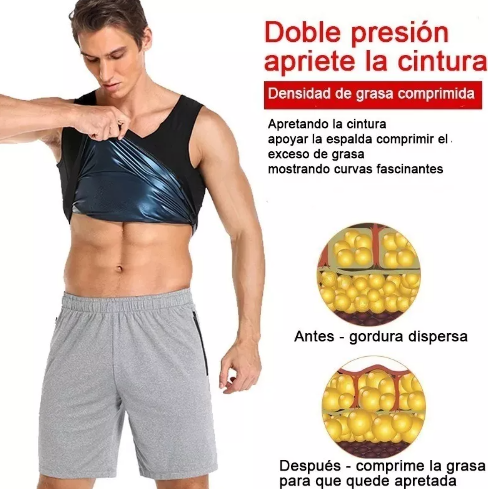 Polera Quema Grasa Termoactiva -Faja termica Hombre-1
