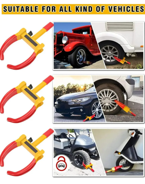 Traba Rueda Pitbull Para Autos Camioneta Y Camiones-2