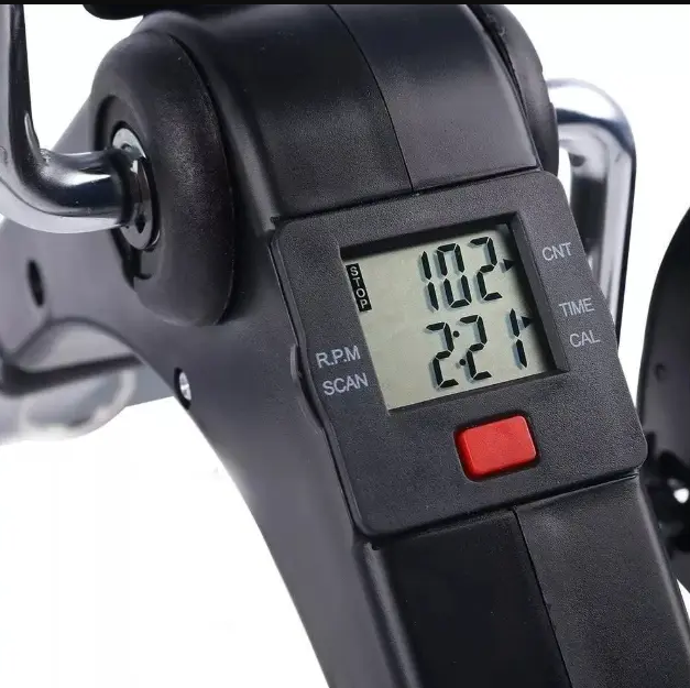 Pedalera Rehabilitacion Ejercitador De Manos Y Pies Con Monitor Digital-2