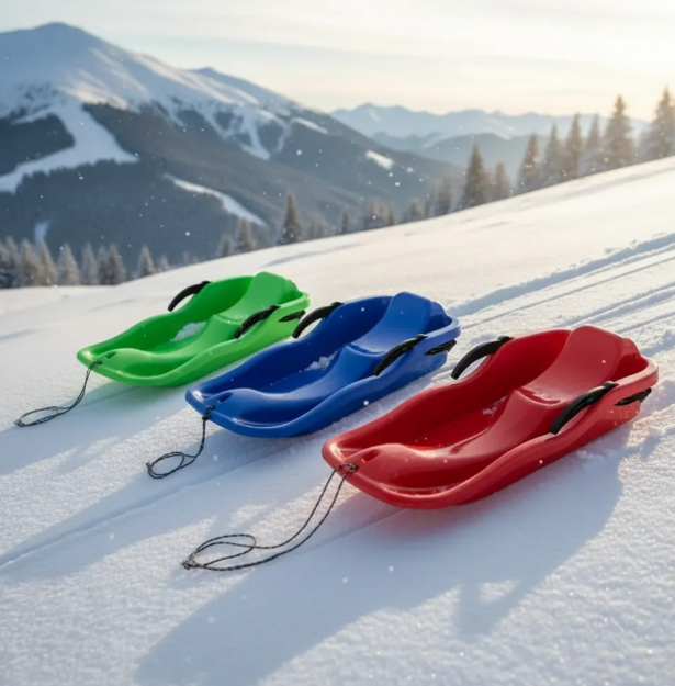 Trineos Para Nieve Con Frenos Para Adultos Y Ni os-2