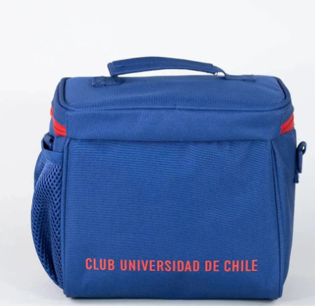 Promo Pack Escolar U De Chile Mochila Lonchera Estuche Azul U Chile-2