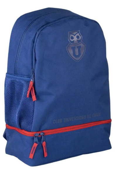Promo Pack Escolar U De Chile Mochila Lonchera Estuche Azul U Chile-5