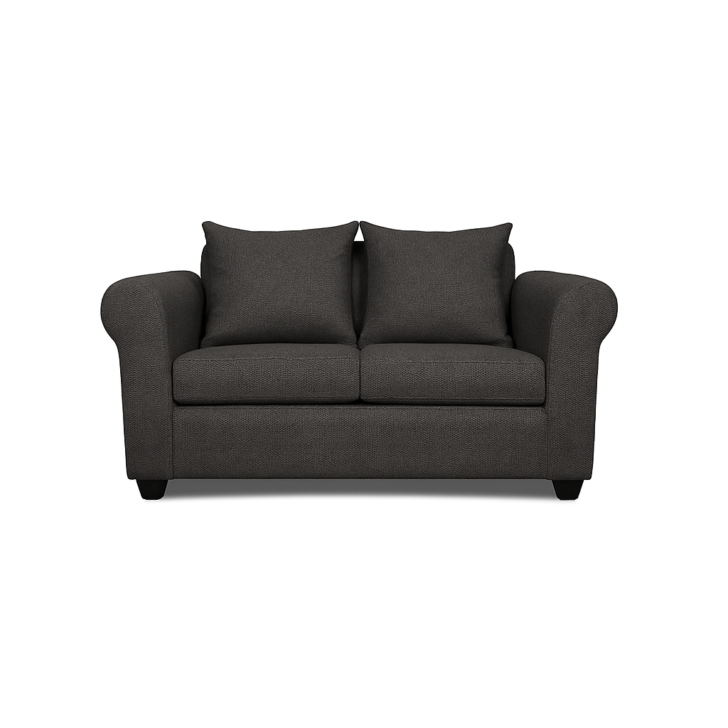 Sofá 3 y 2 Cuerpos Pavia en Tela gris, Set para Living-5