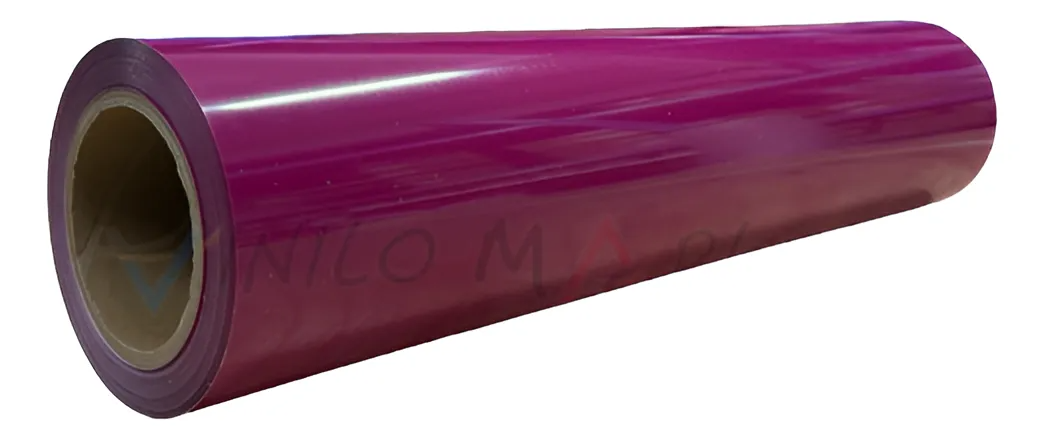Vinilos Textil Pu Termotransferible Magenta 50 Cm X Mts-2