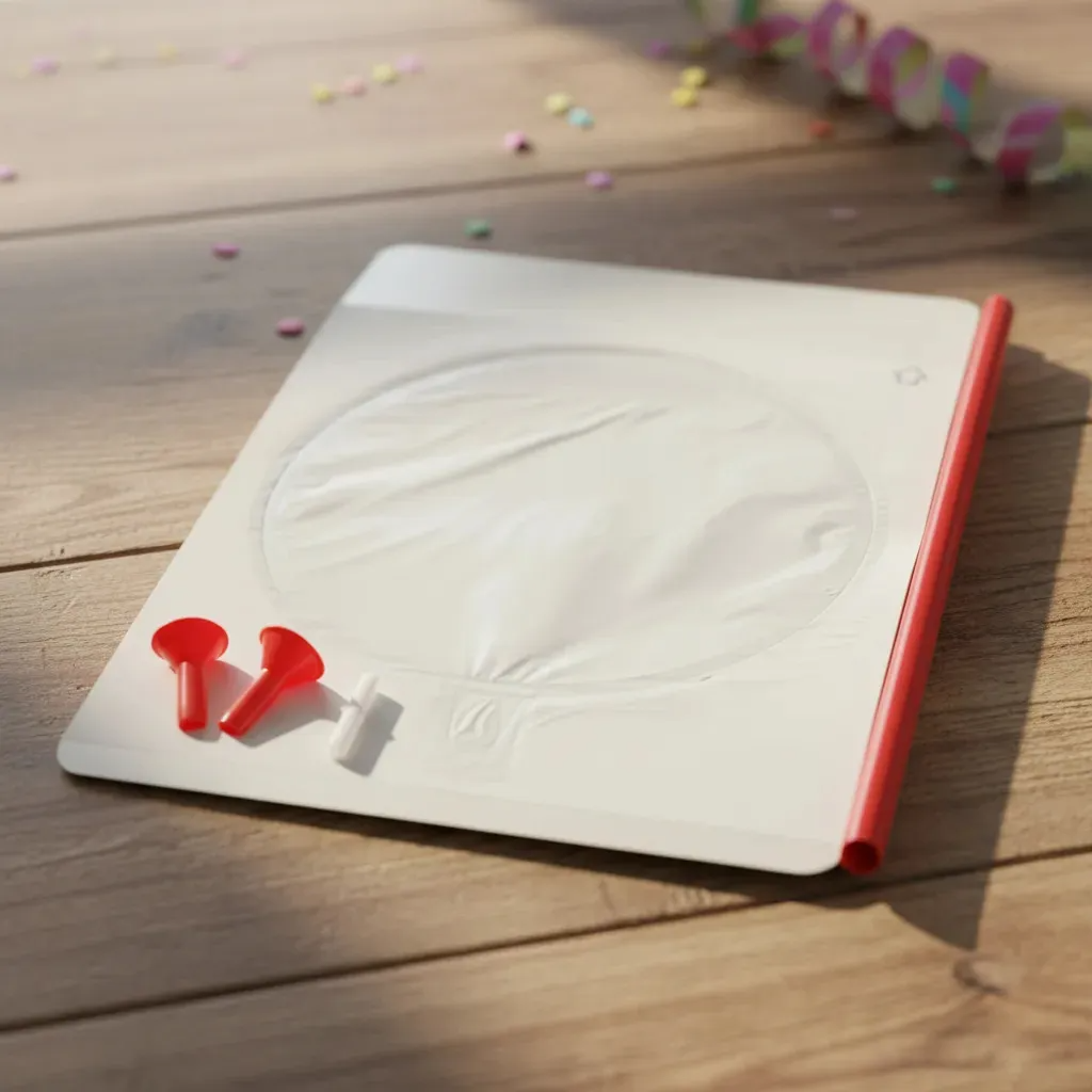 Globos Imprimibles Inkjet Rojo A4 X 5 Unidades-2