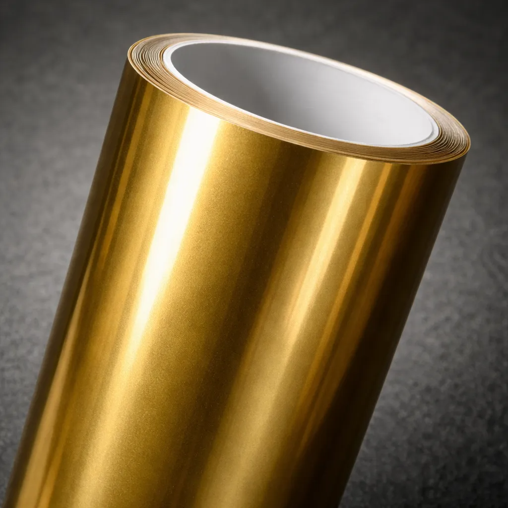 Vinilo Adhesivo De Corte Oro De 30 Cm X 10 Mts-5