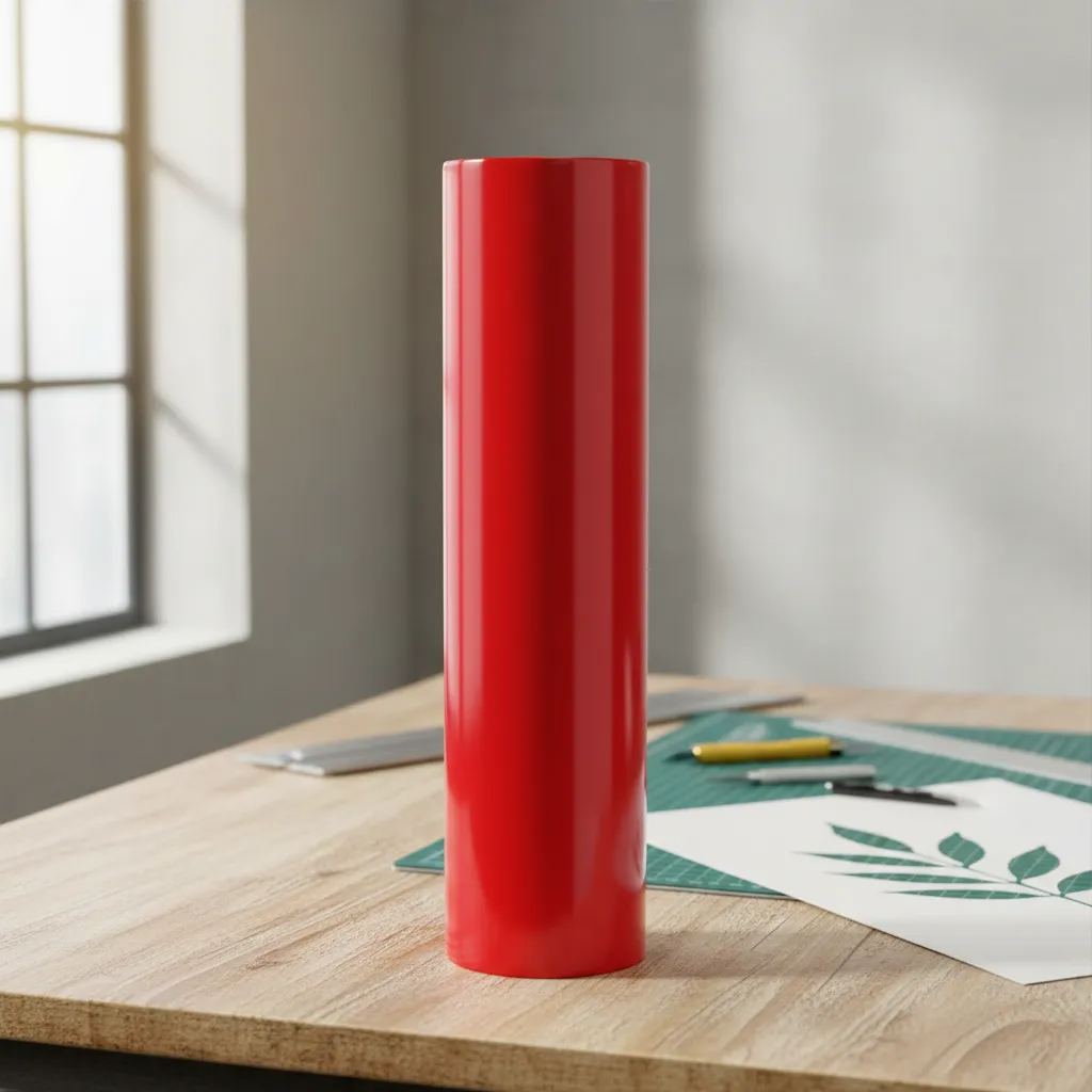 Vinilos Adhesivos De Corte Rojo Cardenal Brillante 61 Cms X Mts-6