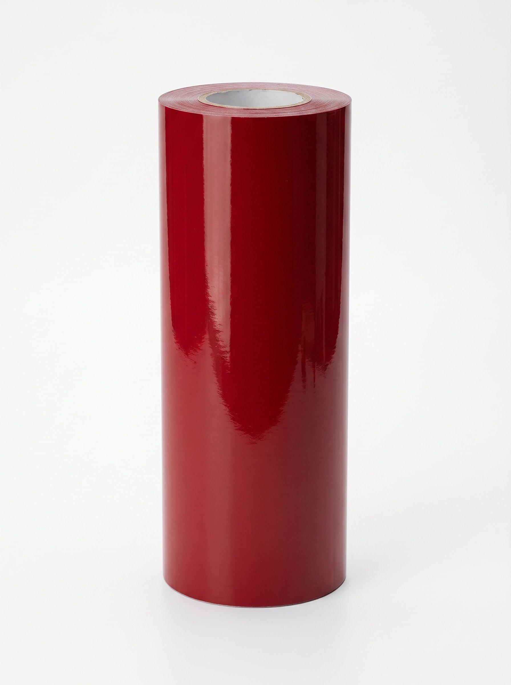 Vinilo Adhesivo De Corte Rojo Cardenal De 30 Cm X 10 Mts-0