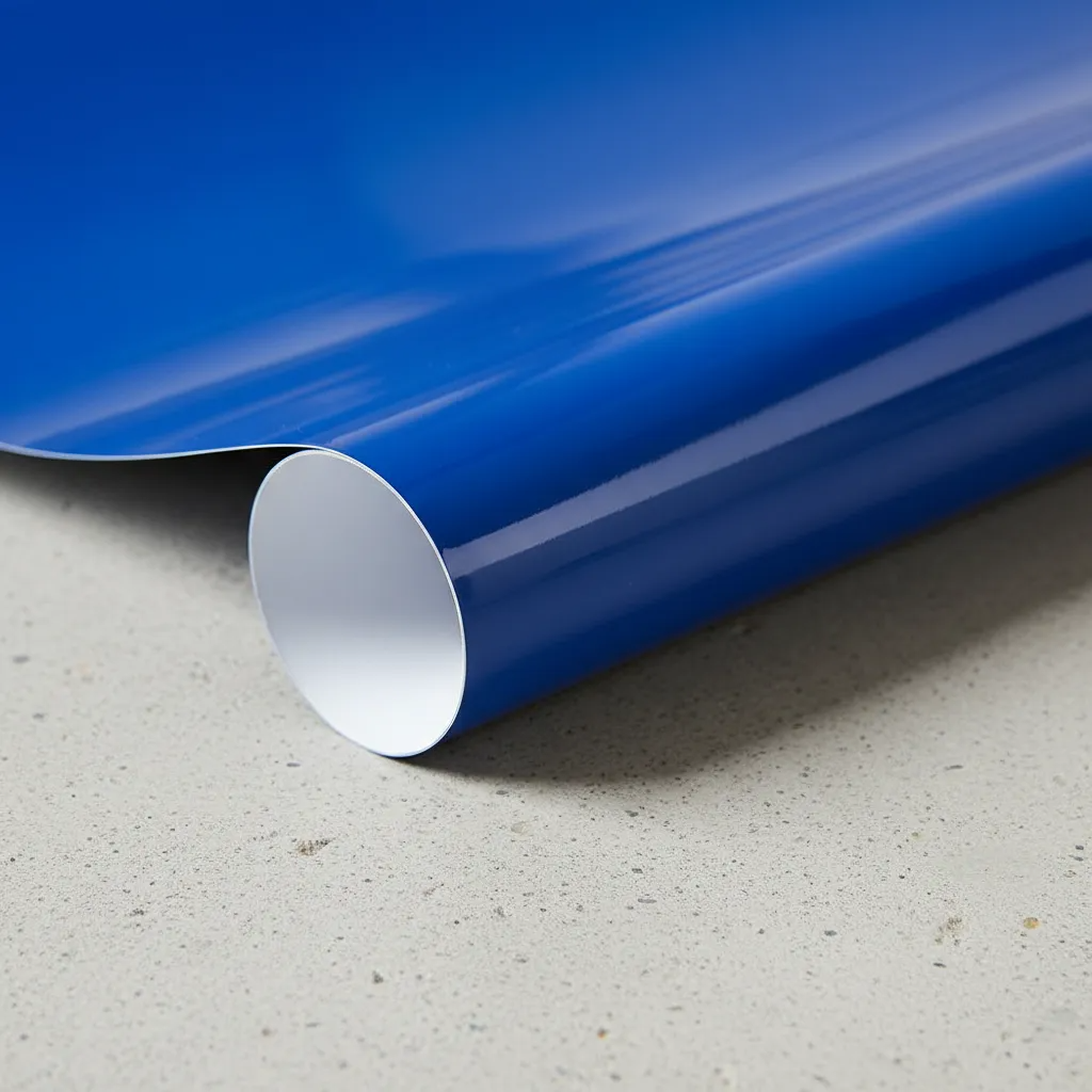 Vinilos Adhesivos De Corte Azul Rey Brillante 61 Cms X Mts-2