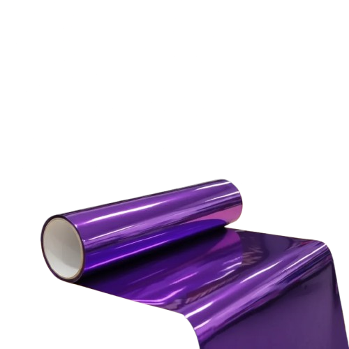 Vinilo Optico Para Focos Auto 30 Cm X 2 Metros Morado Tornasol-0