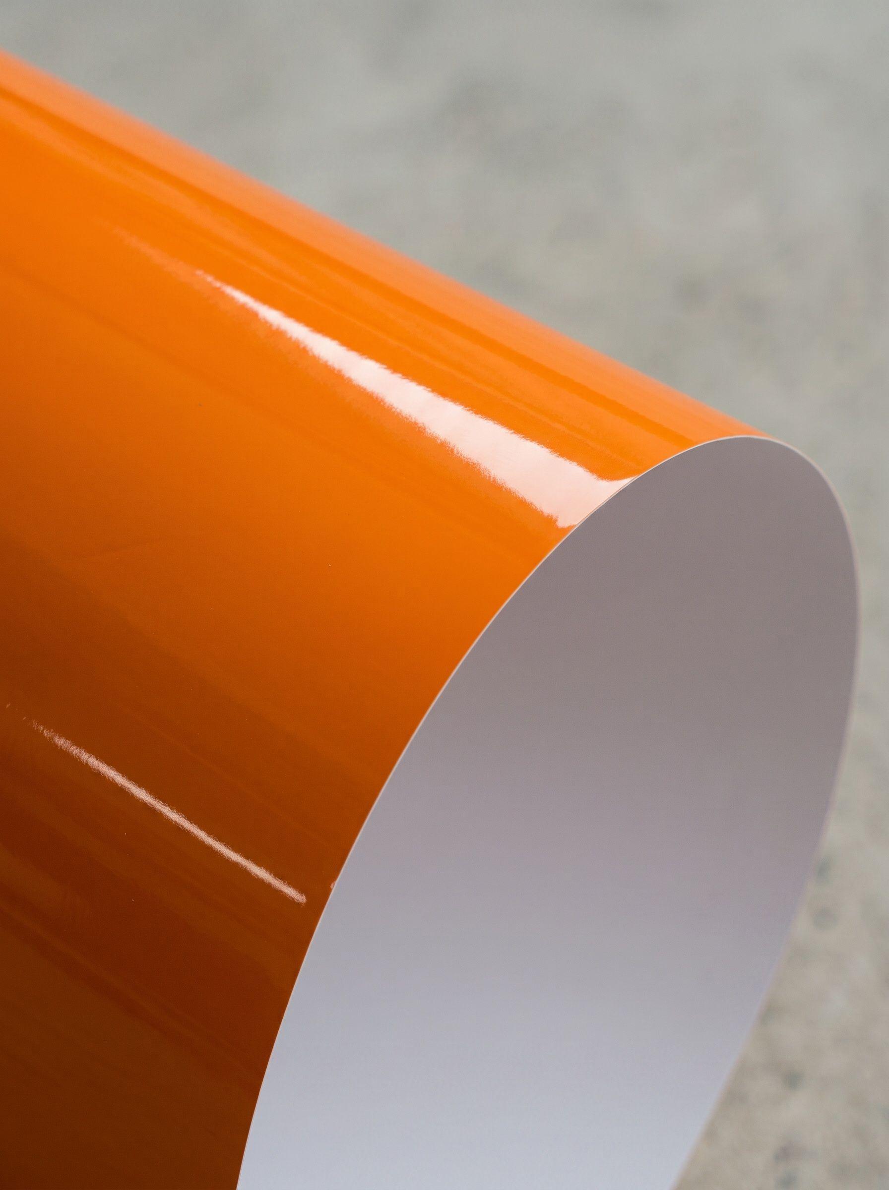 Vinilos Adhesivos De Corte Naranja Brillante 61 Cms X Mts-2