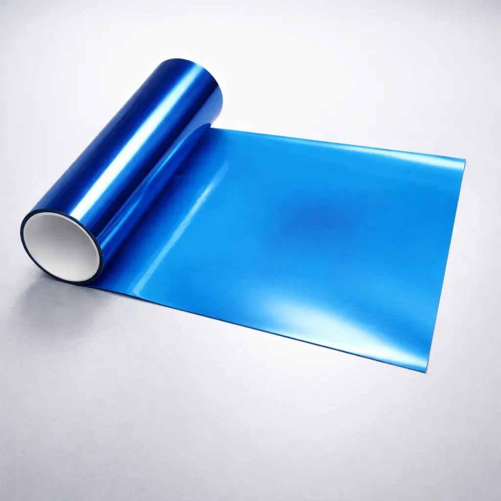 Vinilo Optico Para Focos Auto 30 Cm X 2 Metros Azul Claro-2