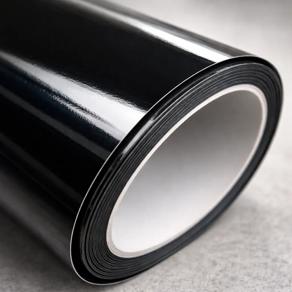 Vinilo Adhesivo De Corte Negro Brillante De 30 Cm X 10 Mts-6