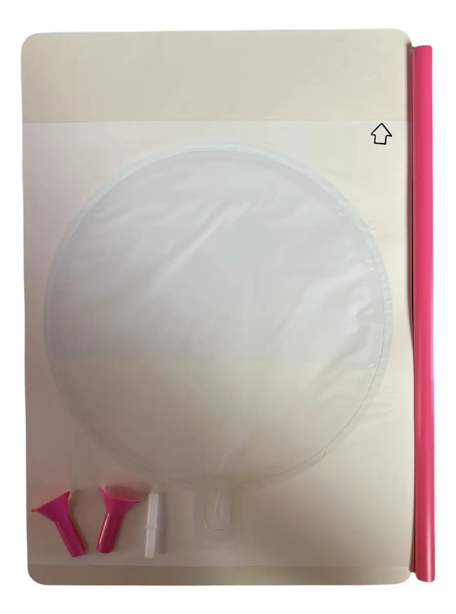 Globos Imprimibles Inkjet Rosado A4 X 5 Unidades-0