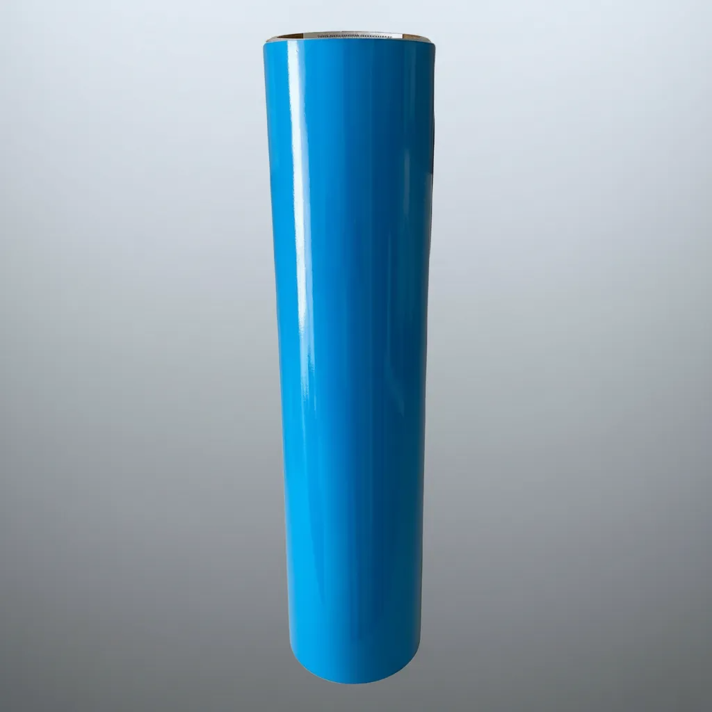 Vinilo Adhesivo De Corte Azul Olimpico Brillante De 30 Cm X 10 Mts-5