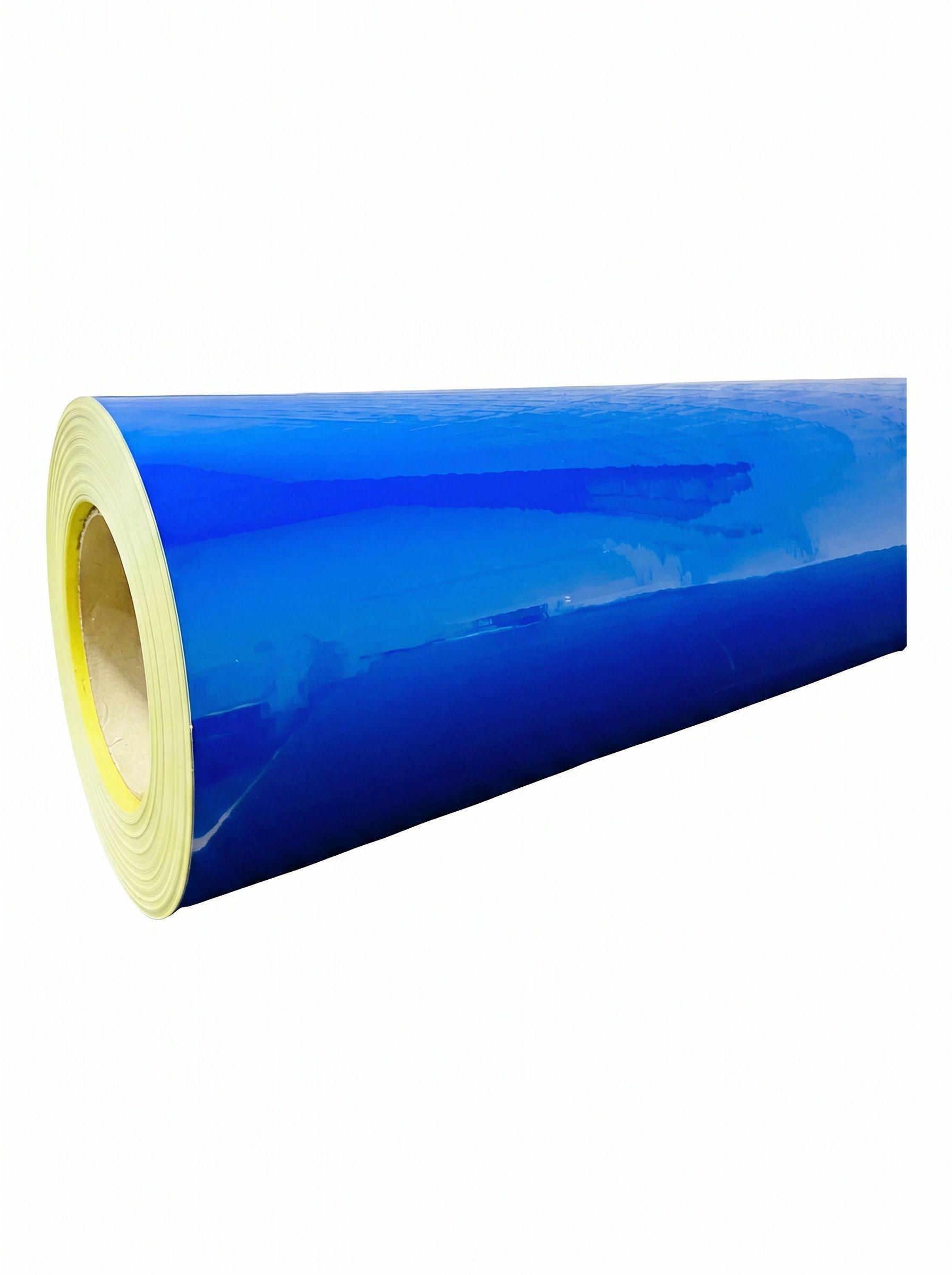 Vinilo Reflectivo Grado Comercial Azul 61 Cm X Mts 3 Anos-2