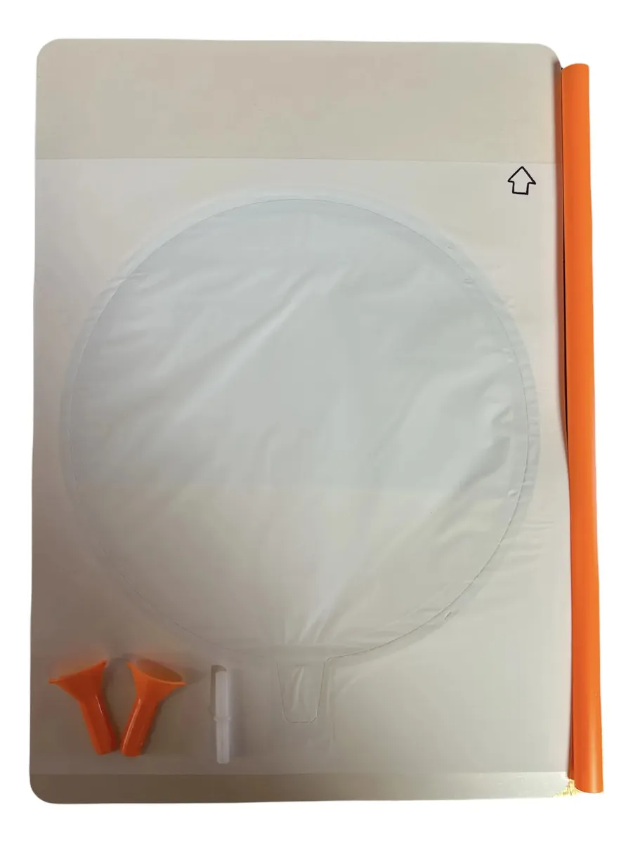 Globos Imprimibles Inkjet Naranja A4 X 5 Unidades-0