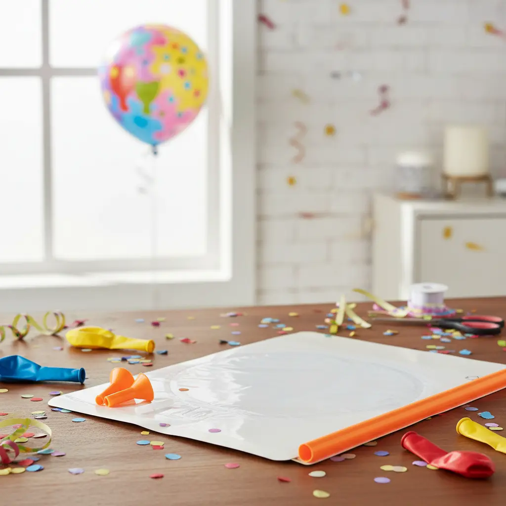 Globos Imprimibles Inkjet Naranja A4 X 5 Unidades-2